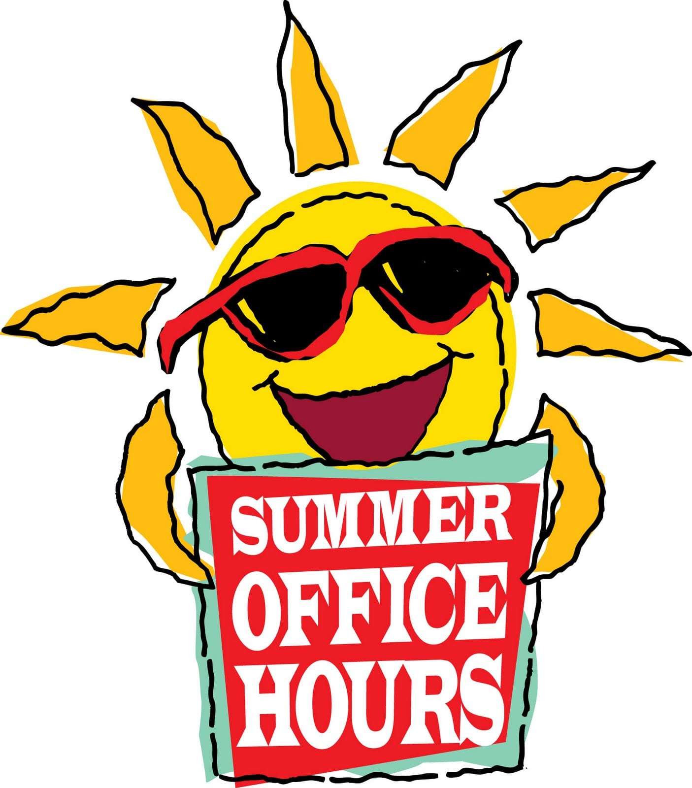 Summer Happy Hour Clipart